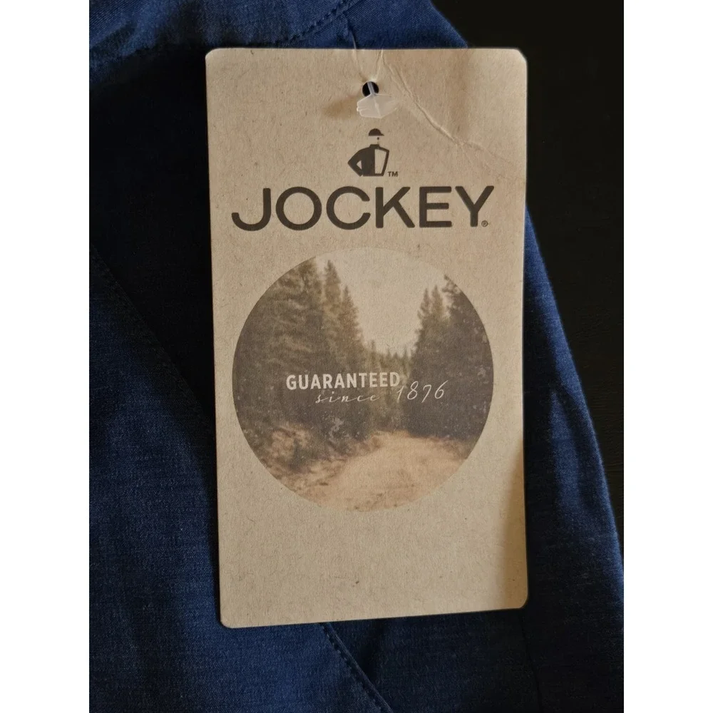 Jockey Mens Shorts 44x9 Blue New‎ With Tags